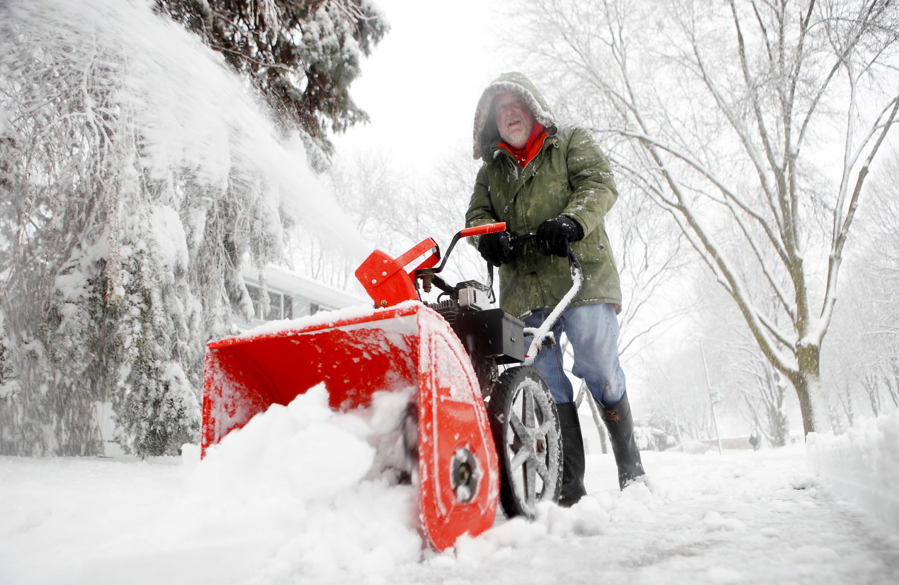 Scene from December 2012 blizzard
